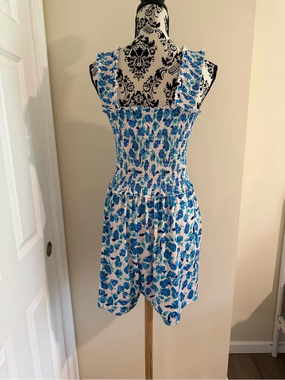 Sleeveless Floral Dress